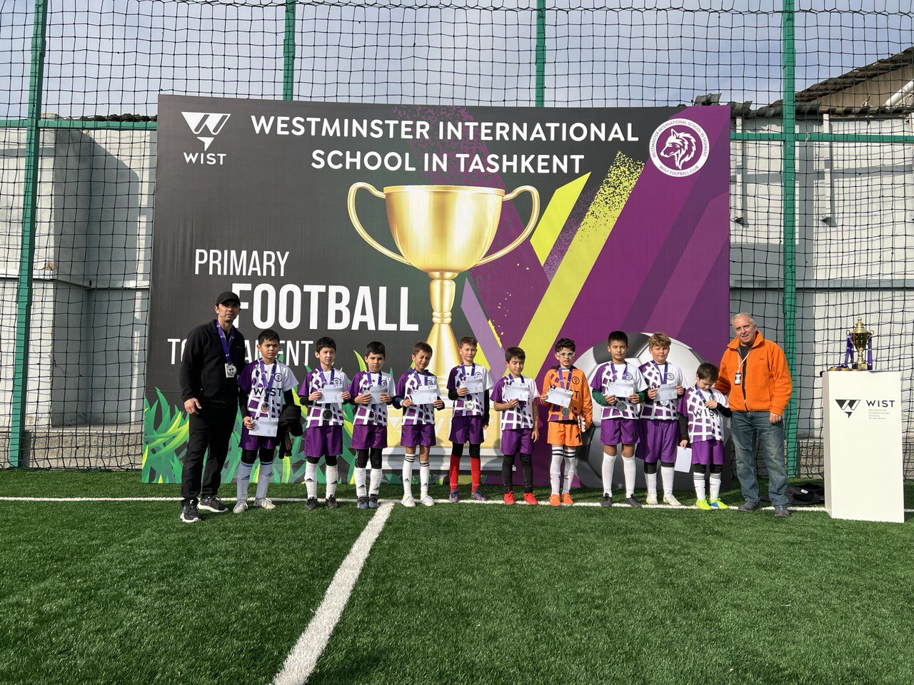 WIST Hosts Primary Football Tournament