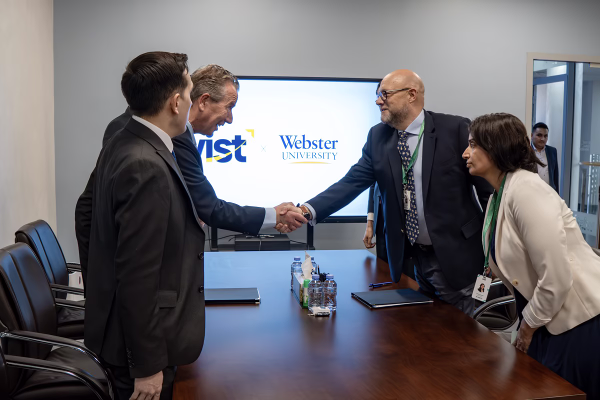 WIST School x Webster University — A New Stage of Partnership
