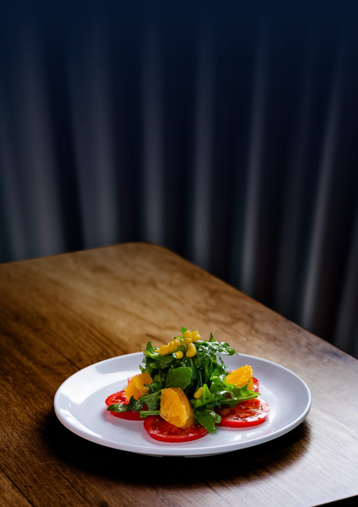 SPINACH, ORANGE & CORN SALAD