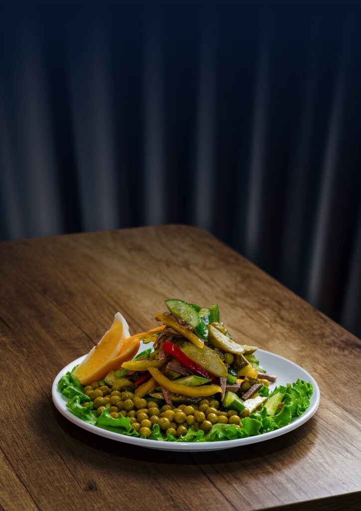 GREEN PEA & BEEF SALAD